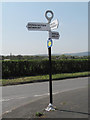 Old Direction Sign - Signpost by Preston upon the Weald Moors