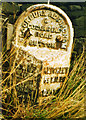 Old Milestone by the A6068, Colne Road, northeast of Cowling