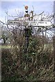 Old Direction Sign - Signpost by Nantwich Road, Chorley