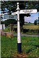 Old Direction Sign - Signpost by the A538, Wilmslow Road