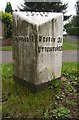 Old Milepost by the A518, Weston Road, Kingston Hill