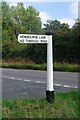 Old Direction Sign - Signpost by the A272, Buxted parish