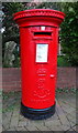 Edward VII postbox on Black Park Road, Whitchurch