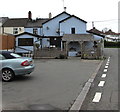 Car park on the south side of the Ruperra Arms, Bassaleg