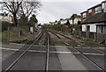 Railway south from Sands Road level crossing, Paignton