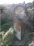 SE0515 : Old Milestone by the A640, New Hey Road, Worts Hill by C Minto