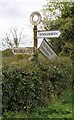 Old Direction Sign - Signpost in Sidbury