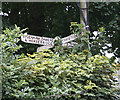 Old Direction Sign - Signpost near Derriton, Sydenham Damerel