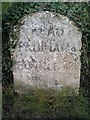 Old Milestone by the A671, Accrington Road, Whalley