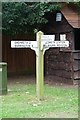 Old Direction Sign - Signpost by High Street, Meldreth