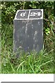 Old milemarker by the Ashby Canal, Hinckley