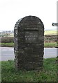 Old Guide Stone by the B3257, Quarry Corner, Bere Ferrers