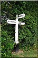 Direction Sign - Signpost by Mays Corner, Chalvington