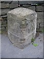 Old Milestone by the A629, Abbey Road, Shepley