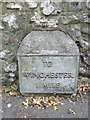 Old Milestone by the A33, Worthy Road, Winchester