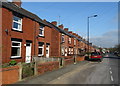 Terraced housing on Manchester Road (B6088), Stocksbridge