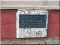 NY2466 : Old Milestone by the B721, Eastriggs, Dornock parish by Milestone Society