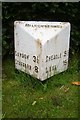 Old Milepost by the B5066, Sandon Road, Hilderstone village