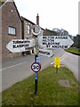 Direction Sign - Signpost in Winterborne Stickland