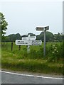 Direction Sign - Signpost by Weedley Crossroads, Riplingham