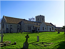 SU3899 : Church of St Mary, Longworth by Brian Robert Marshall