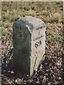 Old Milestone by Deal Road, Sandwich parish