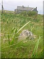 Old Milestone by the B893, near Loch an Sticir, North Uist