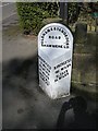 Old Milestone by the A669, Oldham Road, Grasscroft