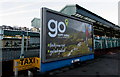 ST3088 : Go North Wales advert in Newport, South Wales by Jaggery