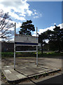 Woodbridge Rugby Football Club sign