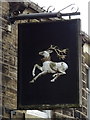 Sign for the former White Hart public house, Oughtibridge