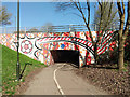 Pedestrian and cycle underpass, A23/A2004 roundabout, Crawley