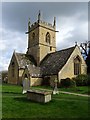 SP1039 : Willersey church by Philip Halling