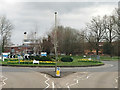 Roundabout outside East Surrey Hospital