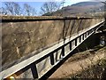 Steel girder and concrete blockwork bridge