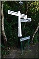 Direction Sign - Signpost by Battery Hill, Fairlight