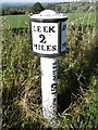 Old Milepost by the A523, Ashbourne Road, Bradnop