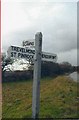 Direction Sign - Signpost near St Pinnock