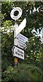 Direction Sign - Signpost by City Road, Ellerdine Heath