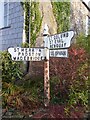 Direction Sign - Signpost in Rumford