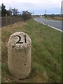 Old Milestone by the A98, near Portgordon