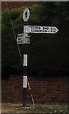 TR3064 : Direction Sign - Signpost in Minster by Milestone Society