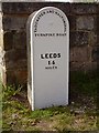 Old Milestone by the A659, Leeds Road, Tadcaster