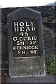 Old Milestone by the A5, south east of Betws-y-Coed