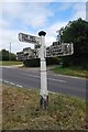 Direction Sign - Signpost by the A267 at Cogger