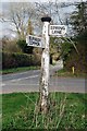 Direction Sign - Signpost near Witherenden Hill