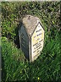 Old Milestone by the A477, near Broadmoor