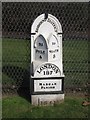 Old Milestone by the former A48, Tollgate Road in Margam