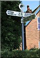 Direction Sign - Signpost at Atchley, east of Ryton