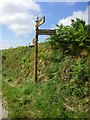 Direction Sign - Signpost, north east of Stithians